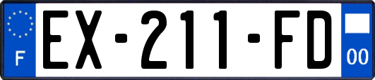 EX-211-FD