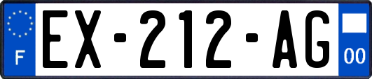 EX-212-AG