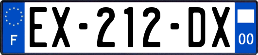 EX-212-DX