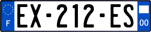 EX-212-ES