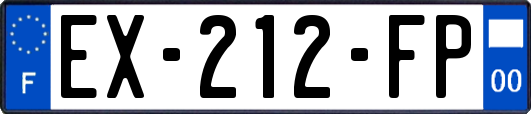 EX-212-FP