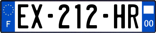 EX-212-HR