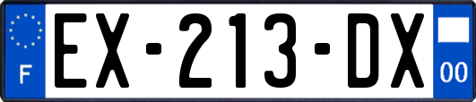 EX-213-DX