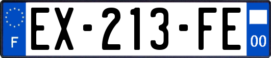 EX-213-FE