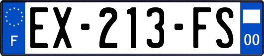 EX-213-FS