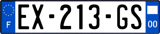 EX-213-GS