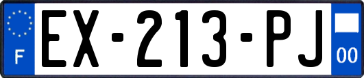 EX-213-PJ