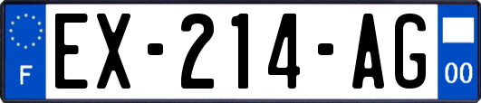 EX-214-AG