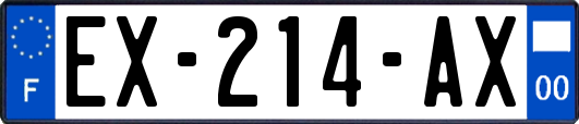 EX-214-AX