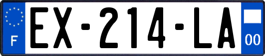 EX-214-LA