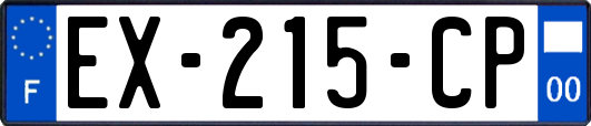 EX-215-CP