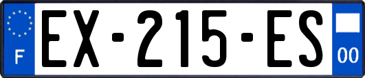 EX-215-ES
