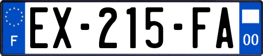 EX-215-FA