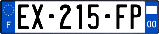 EX-215-FP