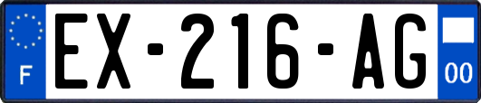 EX-216-AG