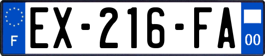 EX-216-FA