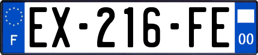 EX-216-FE