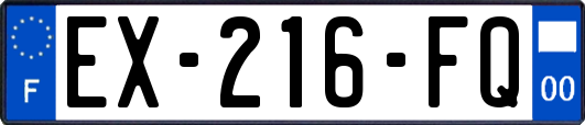 EX-216-FQ