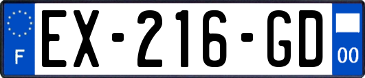 EX-216-GD