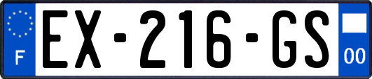 EX-216-GS