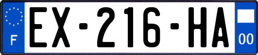EX-216-HA