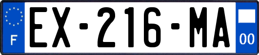EX-216-MA