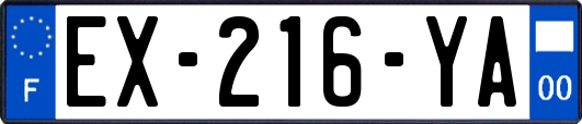 EX-216-YA