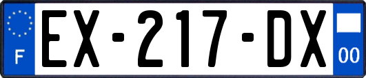 EX-217-DX