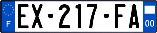 EX-217-FA