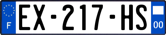 EX-217-HS