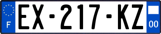EX-217-KZ