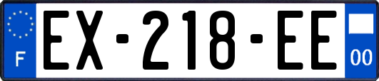 EX-218-EE