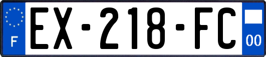 EX-218-FC