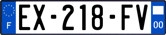 EX-218-FV