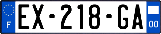 EX-218-GA