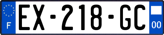 EX-218-GC