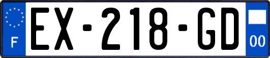 EX-218-GD