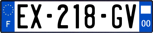 EX-218-GV