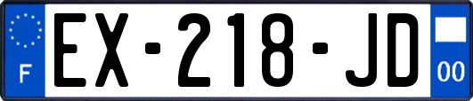 EX-218-JD