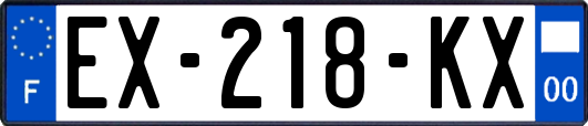 EX-218-KX