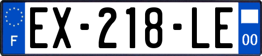 EX-218-LE