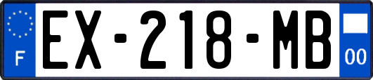 EX-218-MB