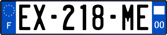 EX-218-ME