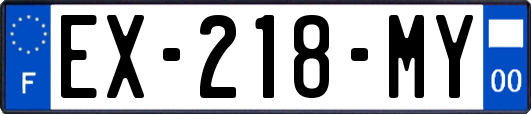 EX-218-MY