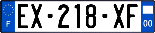 EX-218-XF