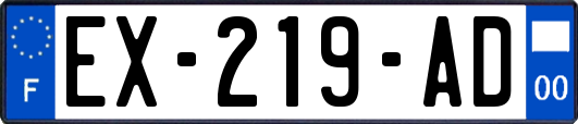 EX-219-AD