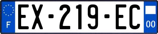 EX-219-EC