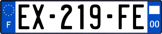 EX-219-FE