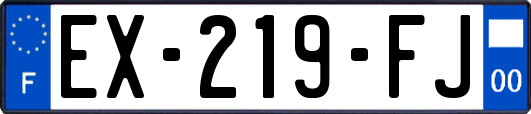 EX-219-FJ