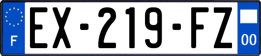 EX-219-FZ